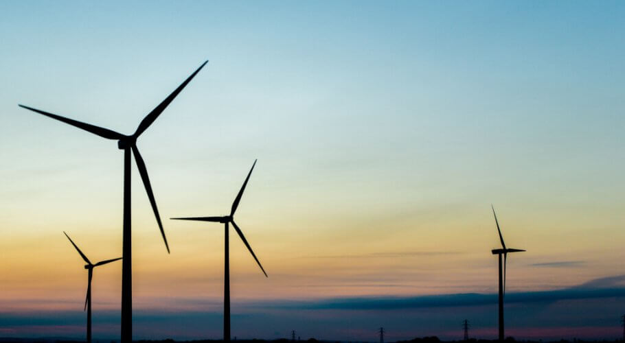 Wind turbine training picture