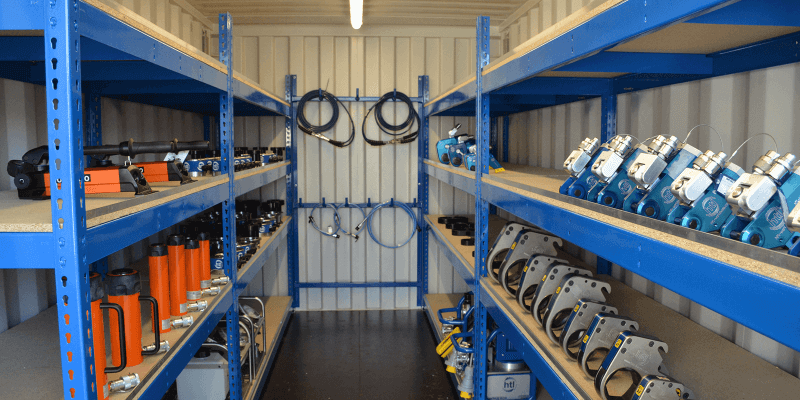 Onsite Tool Storage Units