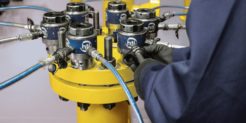 MJI18 – Hydraulically Tension Bolted Connections