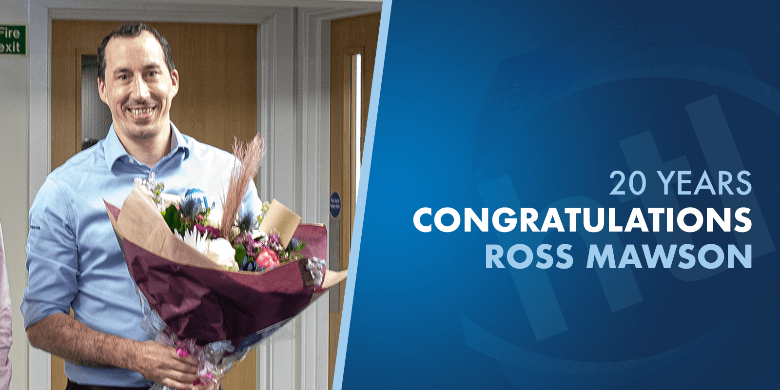 Ross Mawson 20 Years Work Anniversary